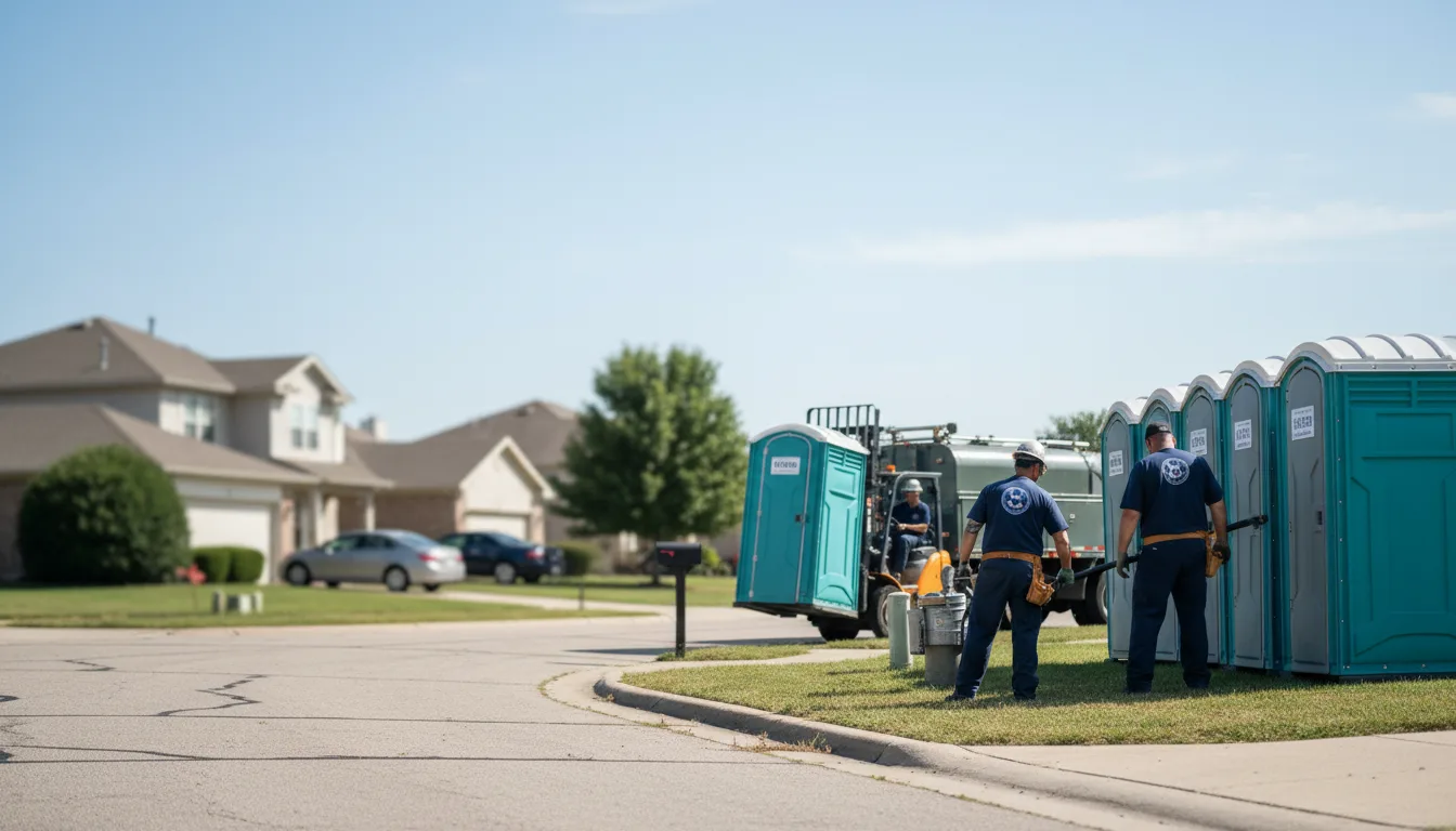 Porta Potty Rental in Camp Wood, TX near me